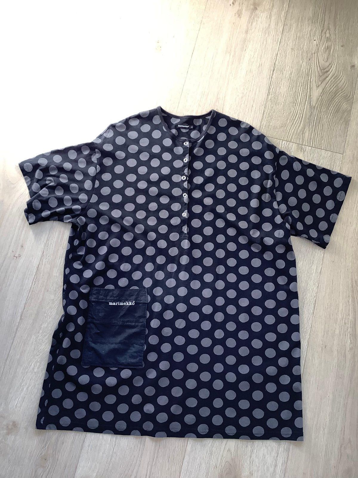 Marimekko tuniek maat L, Kleding | Dames, Ophalen of Verzenden, Zo goed als nieuw, Maat 42/44 (L), Zwart