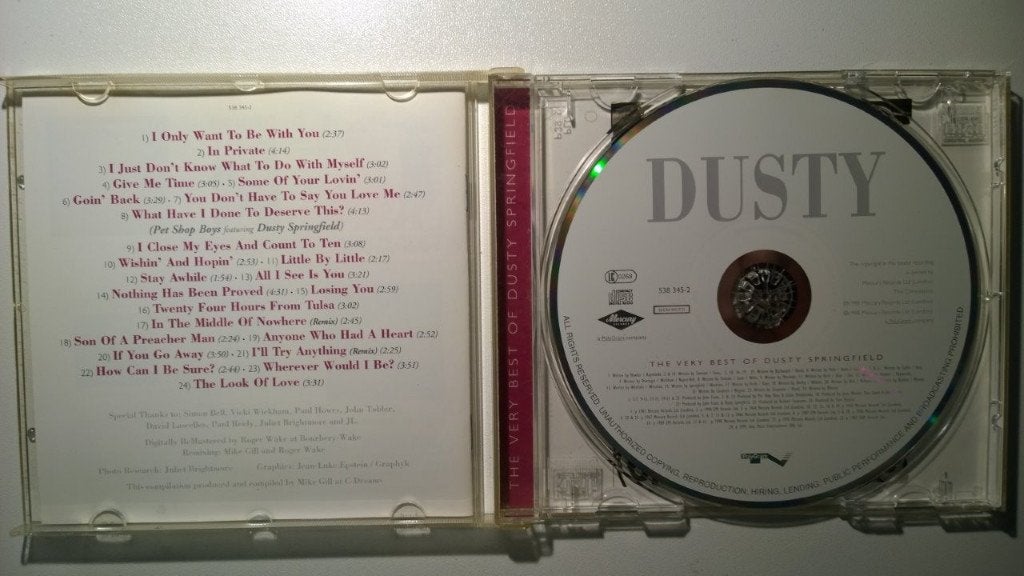 Dusty Springfield - Dusty The Very Best Of Dusty Springfield, Ophalen of Verzenden, Zo goed als nieuw, Pop, Album