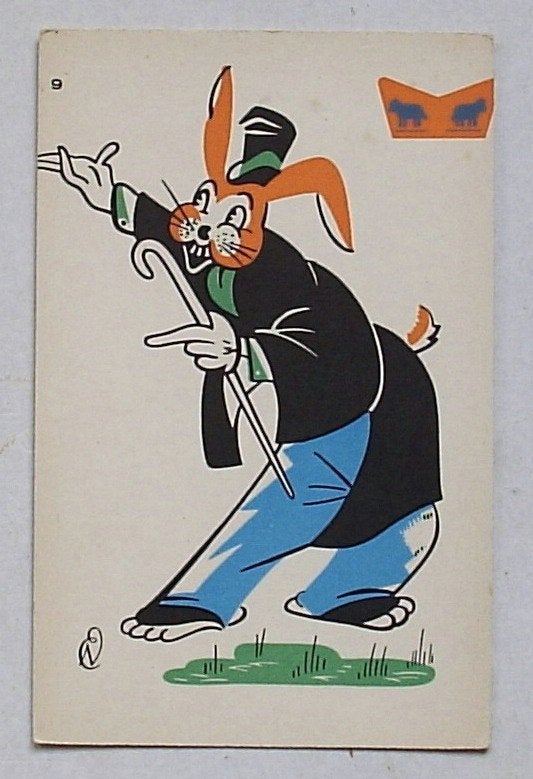 Vintage Juniorsocks spaarkaart - Reinaert de Vos, Antiek en Kunst, Verzenden