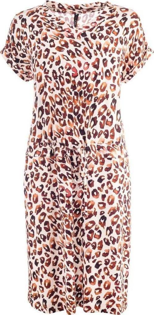 jurk ned panter /viscose /nu 5 euro koopje, Bruin, Nieuw, Ophalen of Verzenden, NED