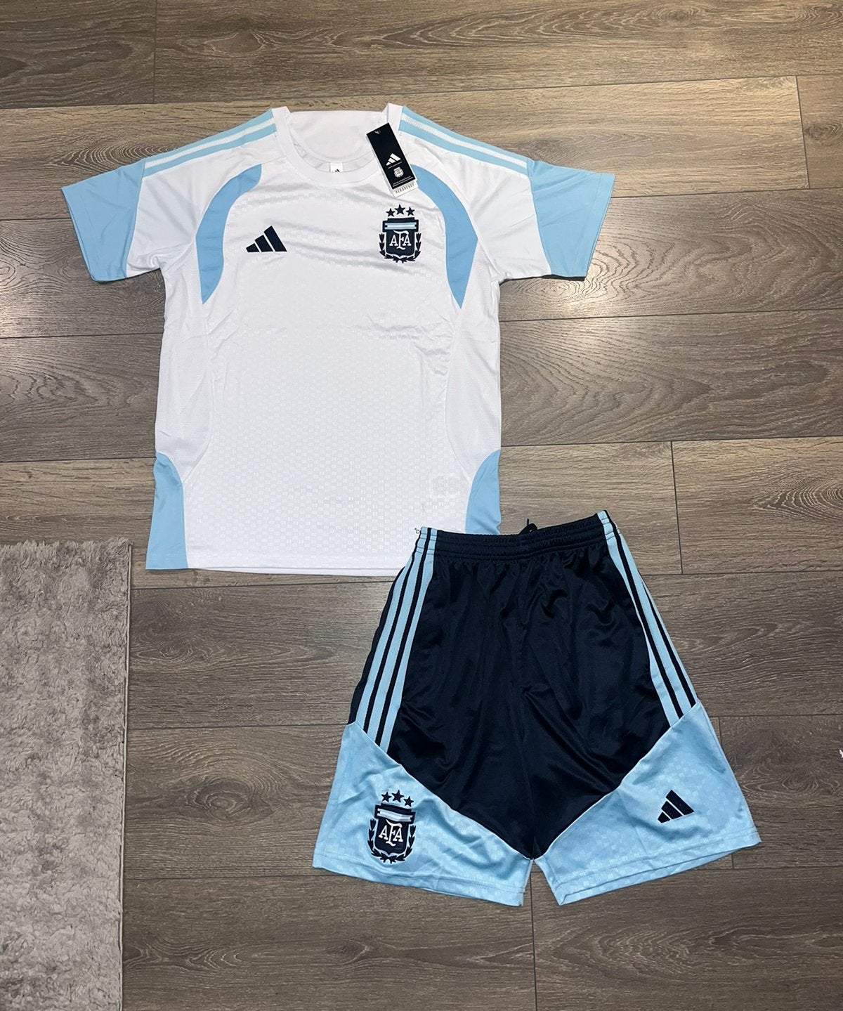 Argentinië Trainingsset (Maat S, M, L), Kleding | Heren, Sportkleding, Ophalen of Verzenden, Zo goed als nieuw, Voetbal