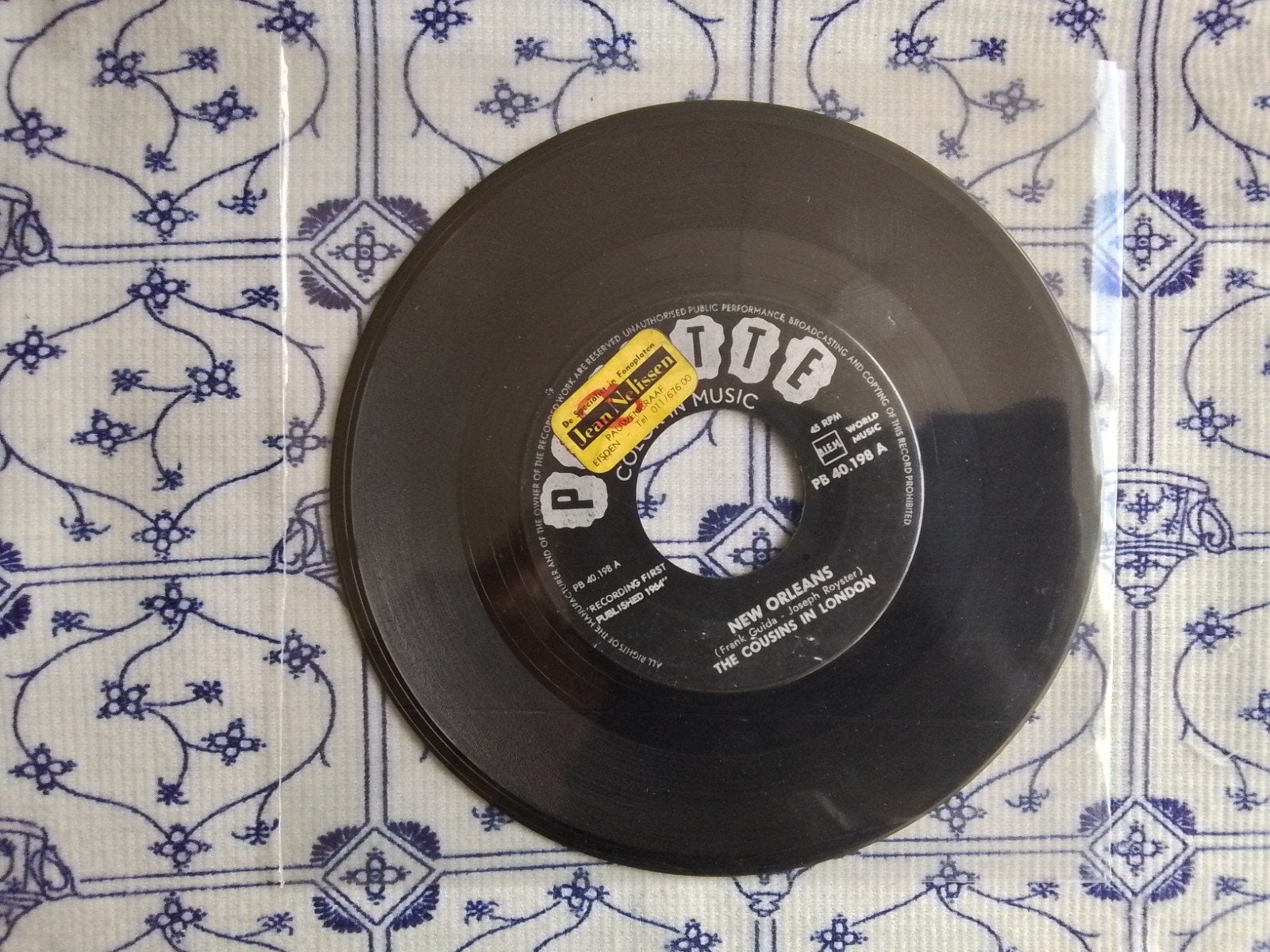 The cousins in London           New orleans, Ophalen of Verzenden, Zo goed als nieuw, 7 inch, Pop