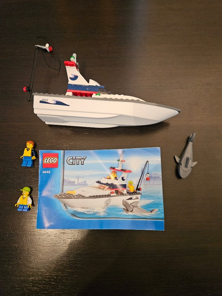 LEGO City 4642 – Fishing Boat, Lego, Ophalen of Verzenden, Compleet, Complete set