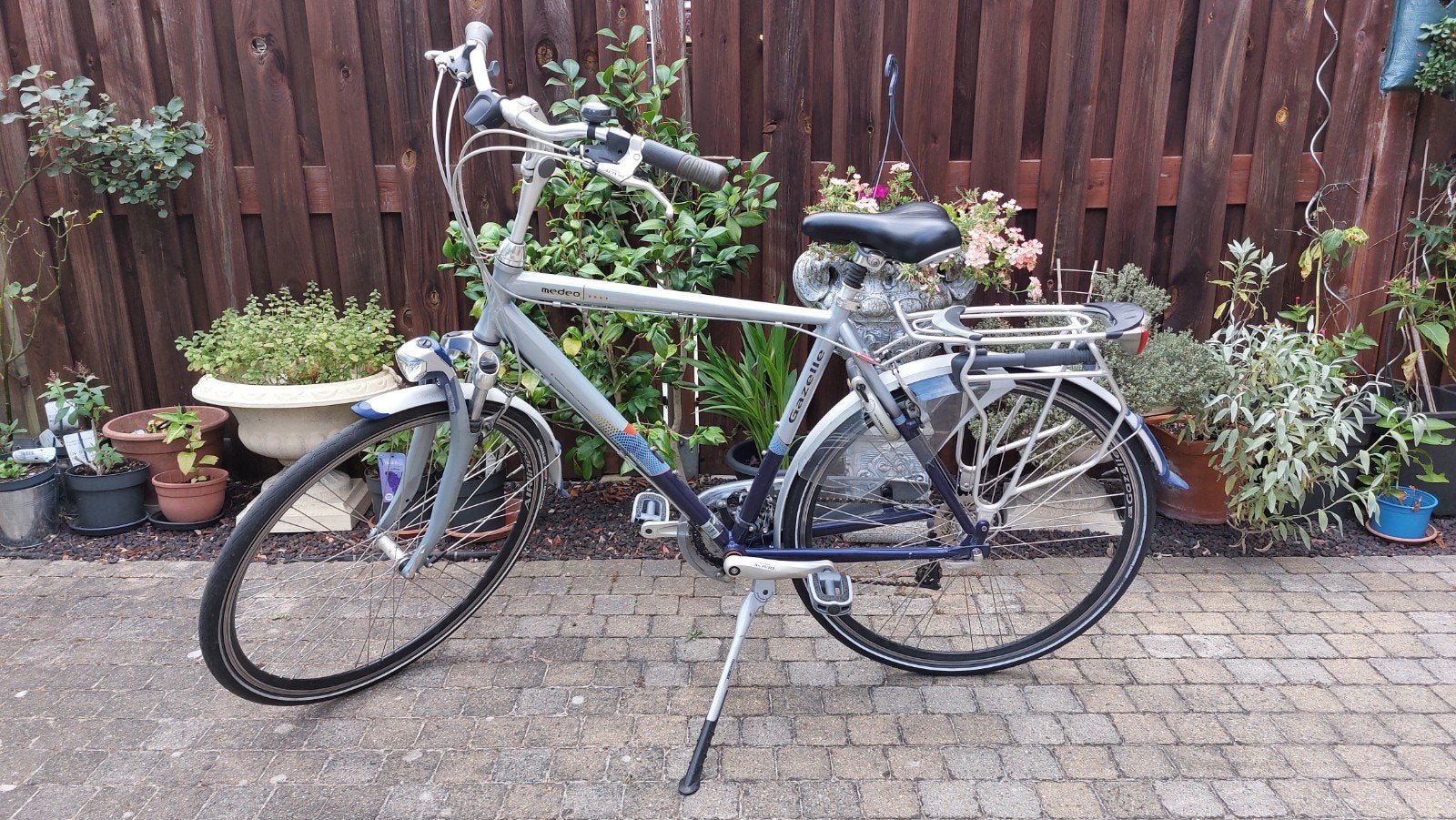 Te koop Gazelle Medeo Hybride Line fiets (24 versnellingen), Fietsen en Brommers, Fietsen | Heren | Herenfietsen, Ophalen, Gebruikt