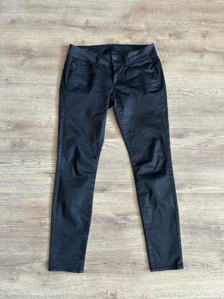 G-Star | Dames mid skinny jeans | Maat 30/32 | Midge Cody, Ophalen of Verzenden, Zo goed als nieuw, Zwart, W30 - W32 (confectie 38/40)