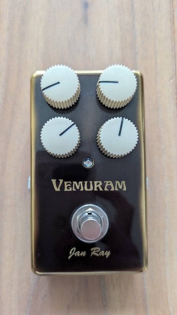 Vemuram Jan Ray (Overdrive), Ophalen of Verzenden, Zo goed als nieuw, Distortion, Overdrive of Fuzz