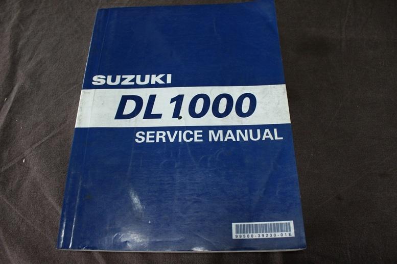 Suzuki DL1000 2002 motorcycle service manual DL 1000, Motoren, Handleidingen en Instructieboekjes, Ophalen of Verzenden, Suzuki