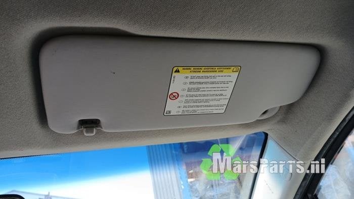 Zonneklep van een Chevrolet Spark, Gebruikt, -, Ophalen of Verzenden, -