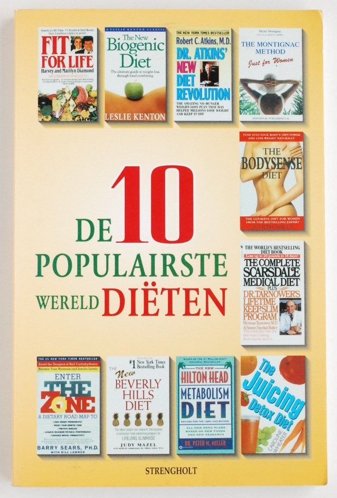 De 10 Populairste Werelddiëten - Dieetboek 1997
