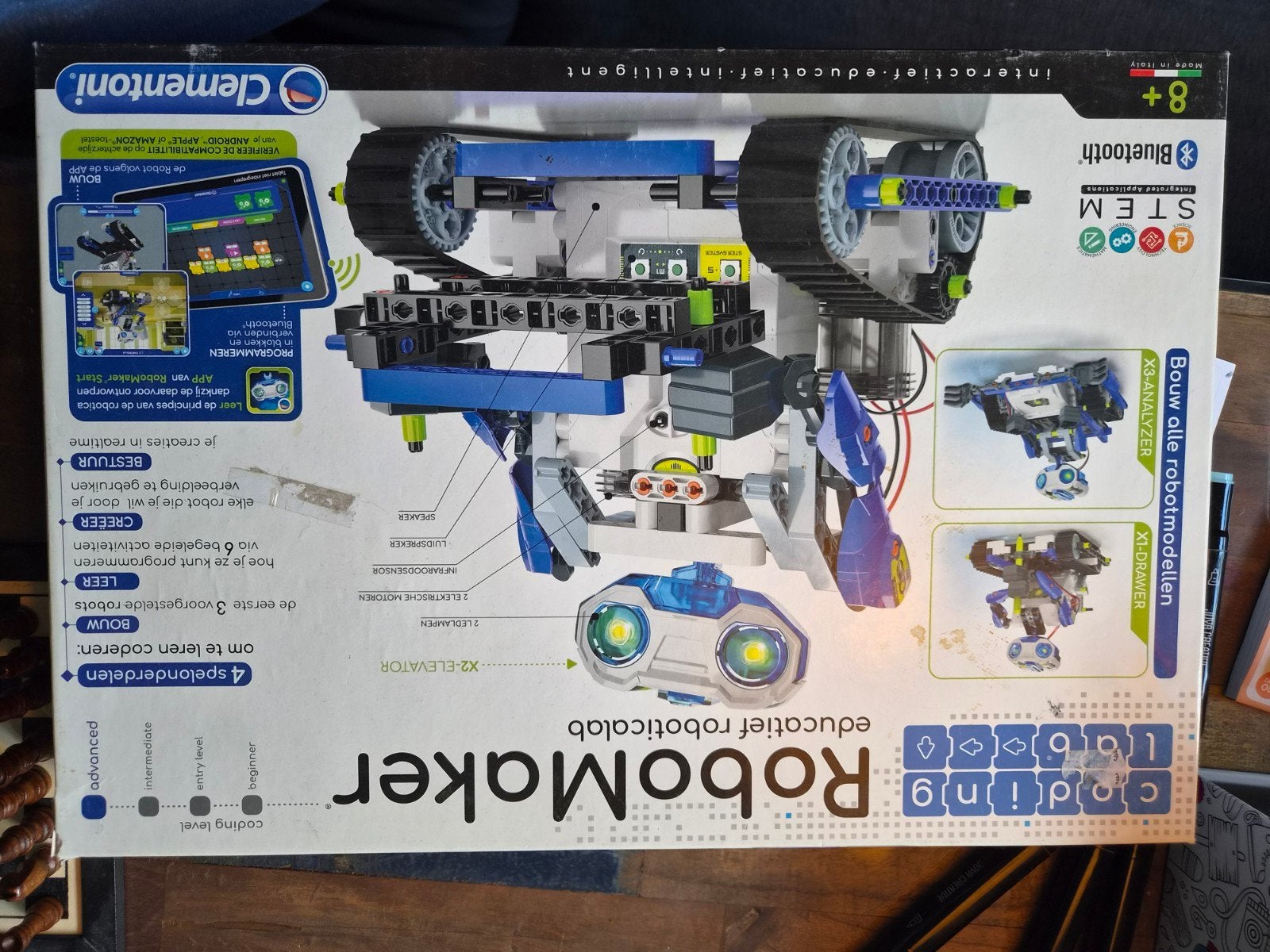 Clementoni RoboMaker Educatief Roboticalab, Ophalen of Verzenden, Gebruikt, Bouwen, Met licht