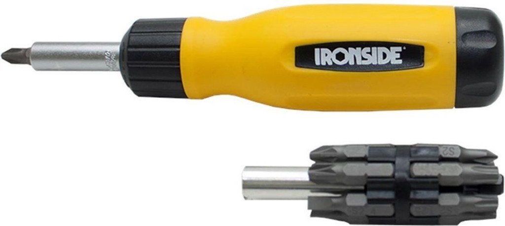 IRONSIDE BITHOUDER/SCHROEVEDR.SET 100825 13-DEL, Doe-het-zelf en Verbouw, Gereedschap | Handgereedschap, Ophalen, Nieuw, Schroevendraaier