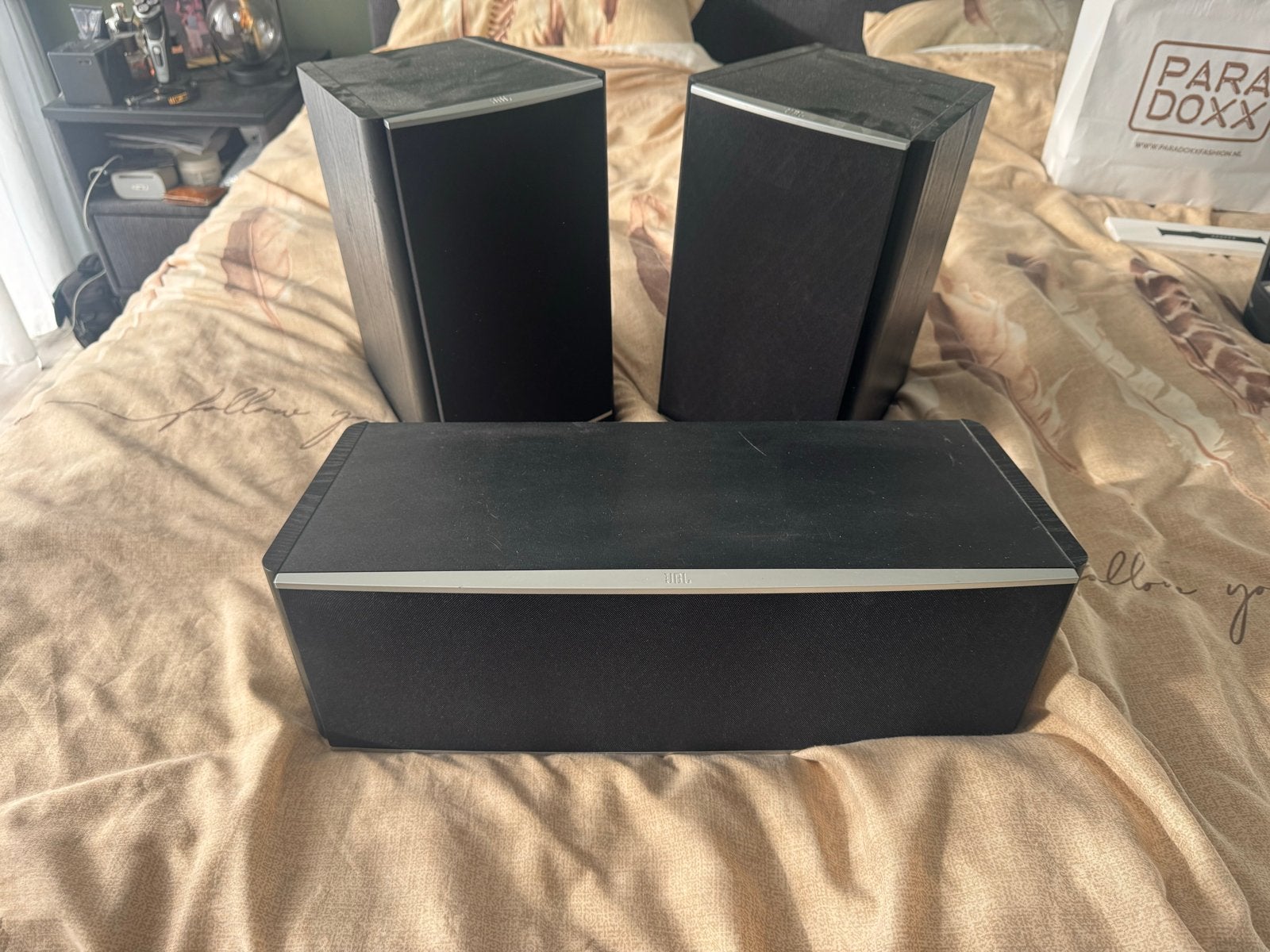 JBL Arena 130 Boekenplank Luidsprekers & Arena 125C Center, Audio, Tv en Foto, Ophalen, Gebruikt, JBL, Speakerset