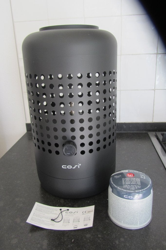 gaslantaarn Cosiscoop Drop zwart, Ophalen, Nieuw