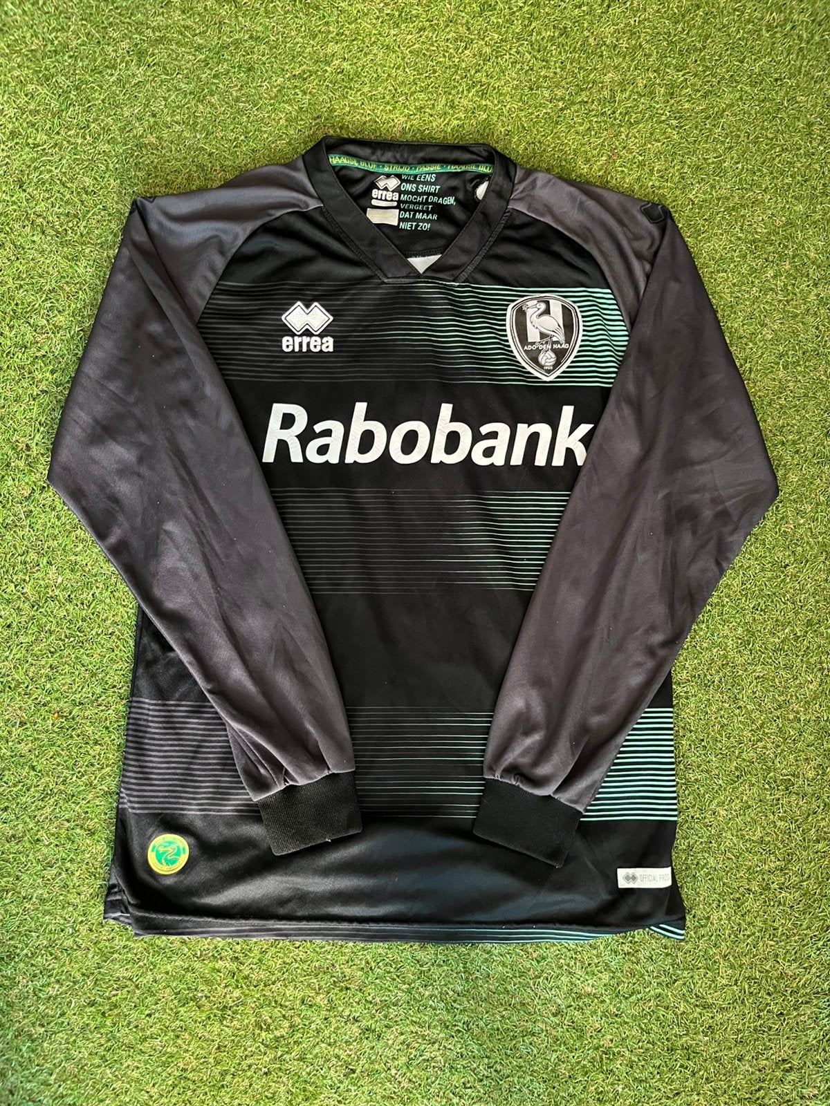 ADO Den Haag Dentaal Shirt Maat S - Goede Staat, Kleding | Heren, Ophalen, Zwart, Zo goed als nieuw, Voetbal