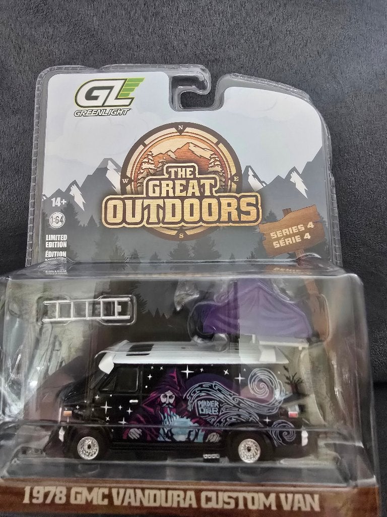 GMC Vandura Custom Van "Wizard" Greenlight 1:64, Christian@diecastcompany.nl, Auto, Diecast Company, Nieuw