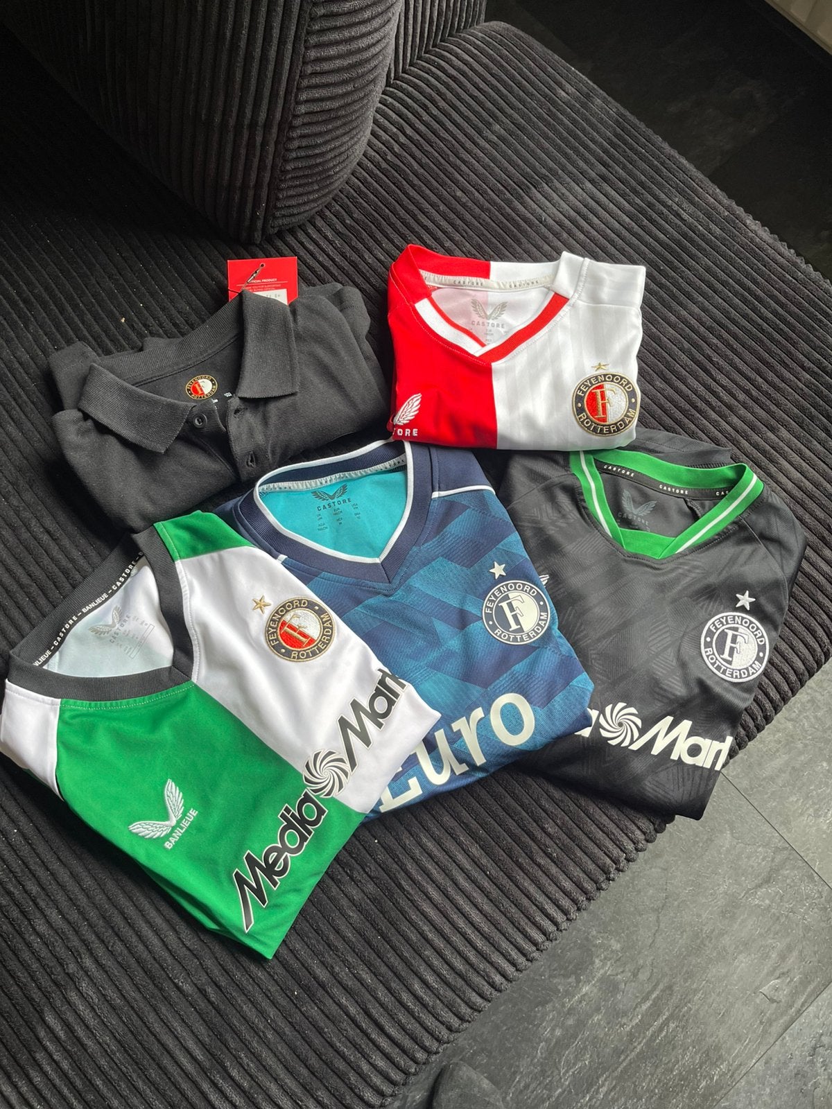 Feyenoord shirts ORGINELE maat 146, Ophalen, Zo goed als nieuw, Jongen, Shirt of Longsleeve