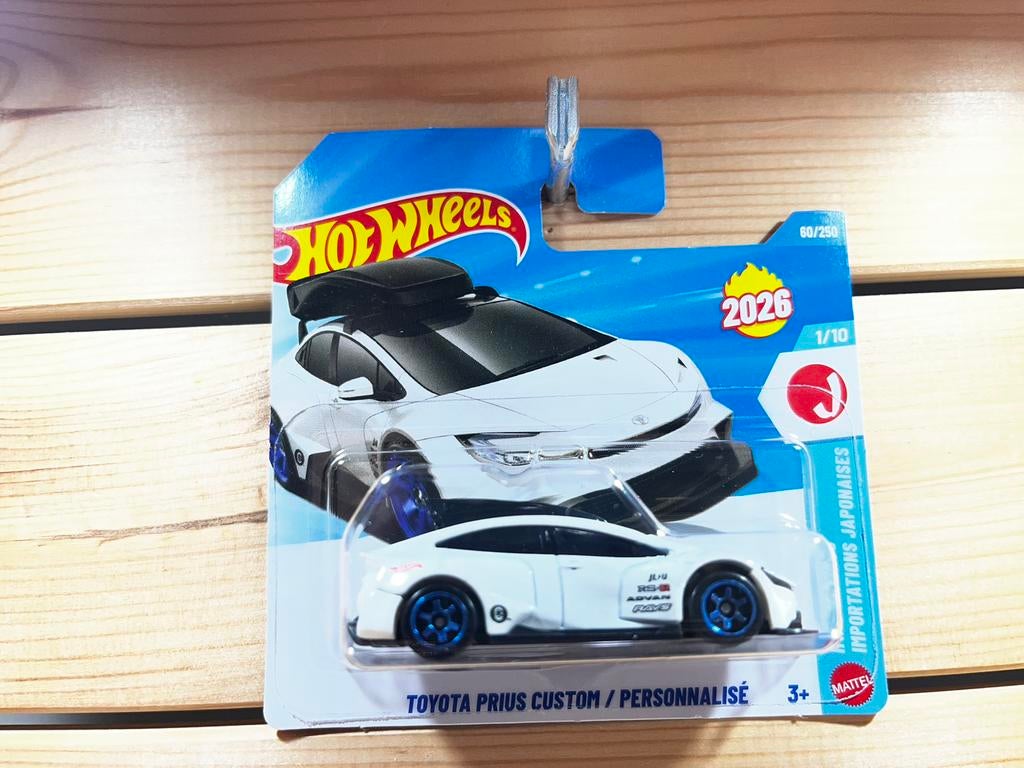 Toyota Prius met dakkoffer hotwheels, Ophalen of Verzenden, Nieuw, Auto