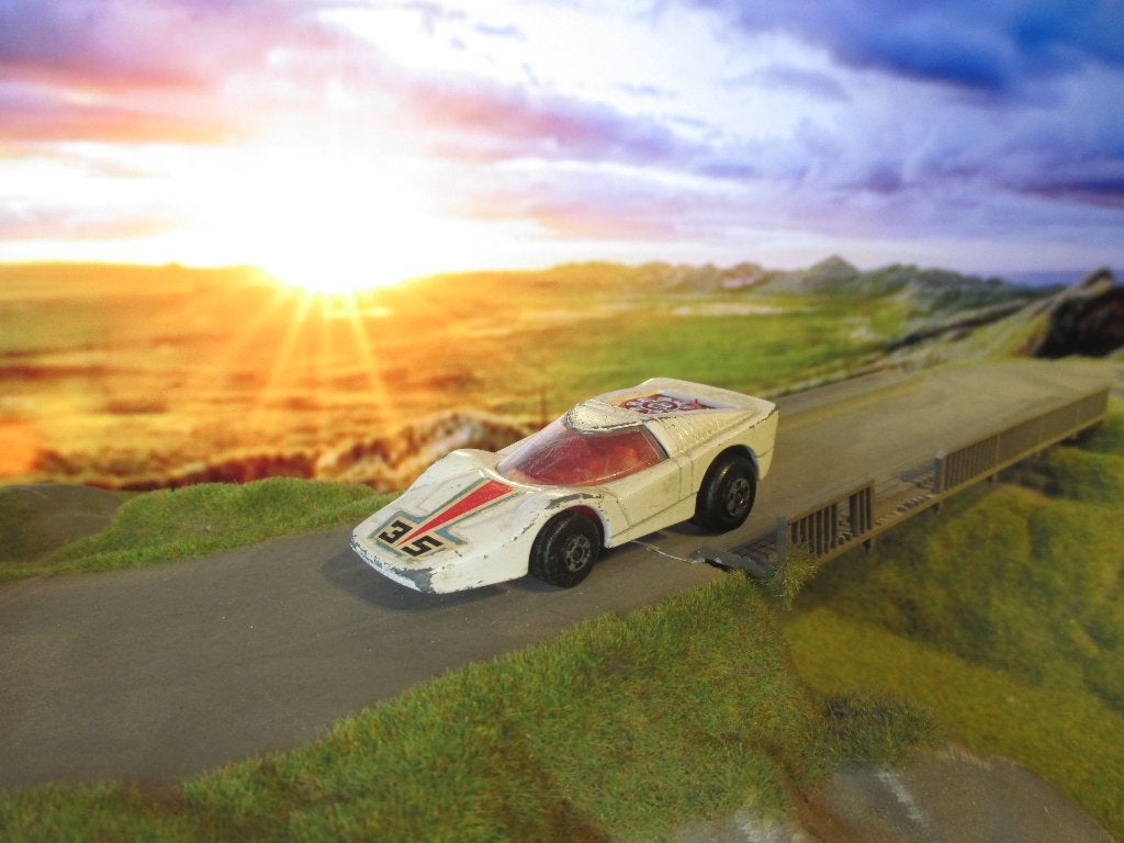 1:60 Fandango - Lesney Matchbox Rola-Matic MB35 1976, Ophalen of Verzenden, Gebruikt, Auto