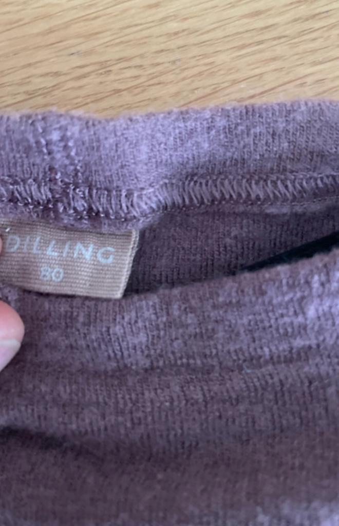 Dilling wollen legging maat 80, Kinderen en Baby's, Babykleding | Maat 80, Ophalen of Verzenden, Gebruikt, Meisje, Broekje