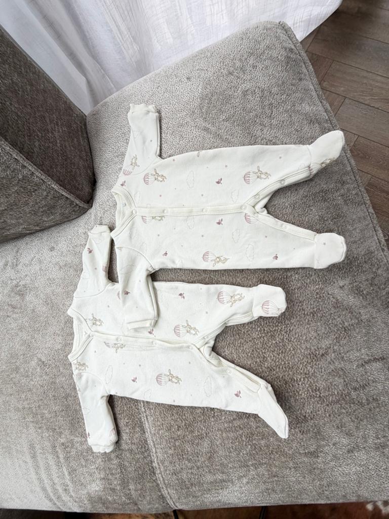 C&A Baby Pyjama Maat 50 - Nieuw 2 stuks, Kinderen en Baby's, Babykleding | Maat 50, Ophalen of Verzenden, Nieuw, Jongetje of Meisje