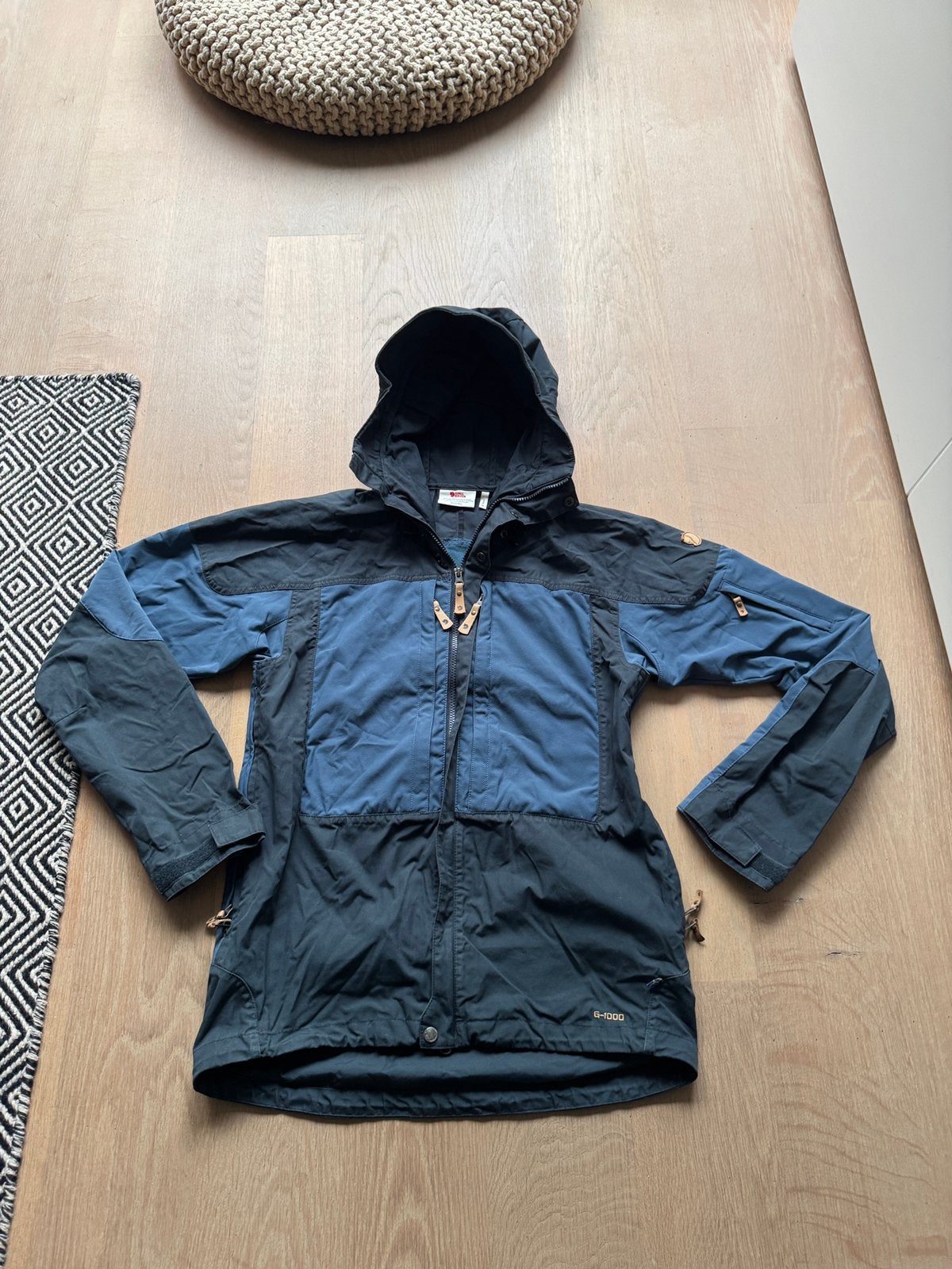 Prachtige fjallraven keb jacket maat m g1000 blauw, Ophalen of Verzenden, Zo goed als nieuw, Blauw