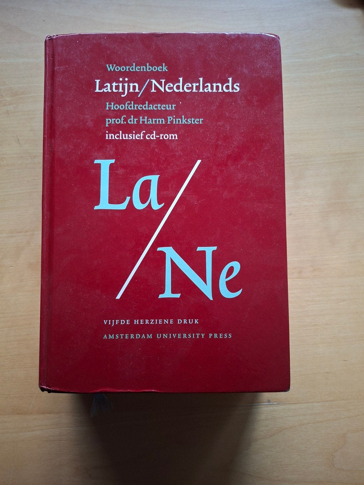 Woordenboek Latijn/Nederlands - Inclusief CD-ROM, Harm Pinkster, Latijn, Overige uitgevers, Ophalen of Verzenden