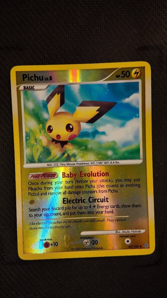 Pichu 2 45 Stormfront | Pokemon kaart, Ophalen, Zo goed als nieuw, Losse kaart, Foil