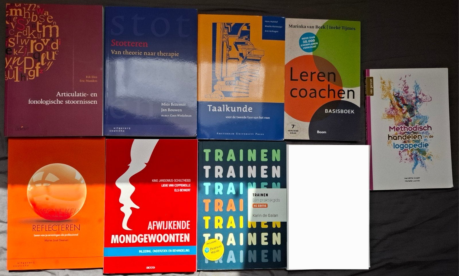Diverse HBO Logopedie studieboeken, Boeken, Verzenden, Zo goed als nieuw, HBO