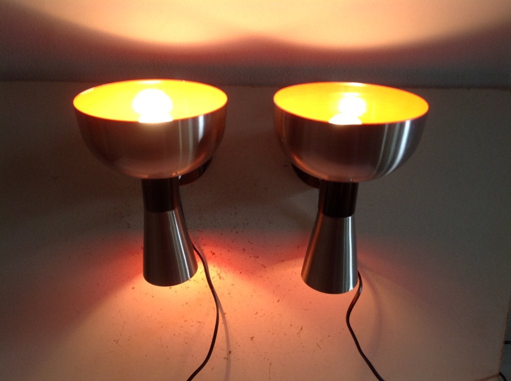 Wandlamp. Diabolo. Herda. 70’s, E14 (klein), Meerkleurig, Ophalen of Verzenden, Overige merken