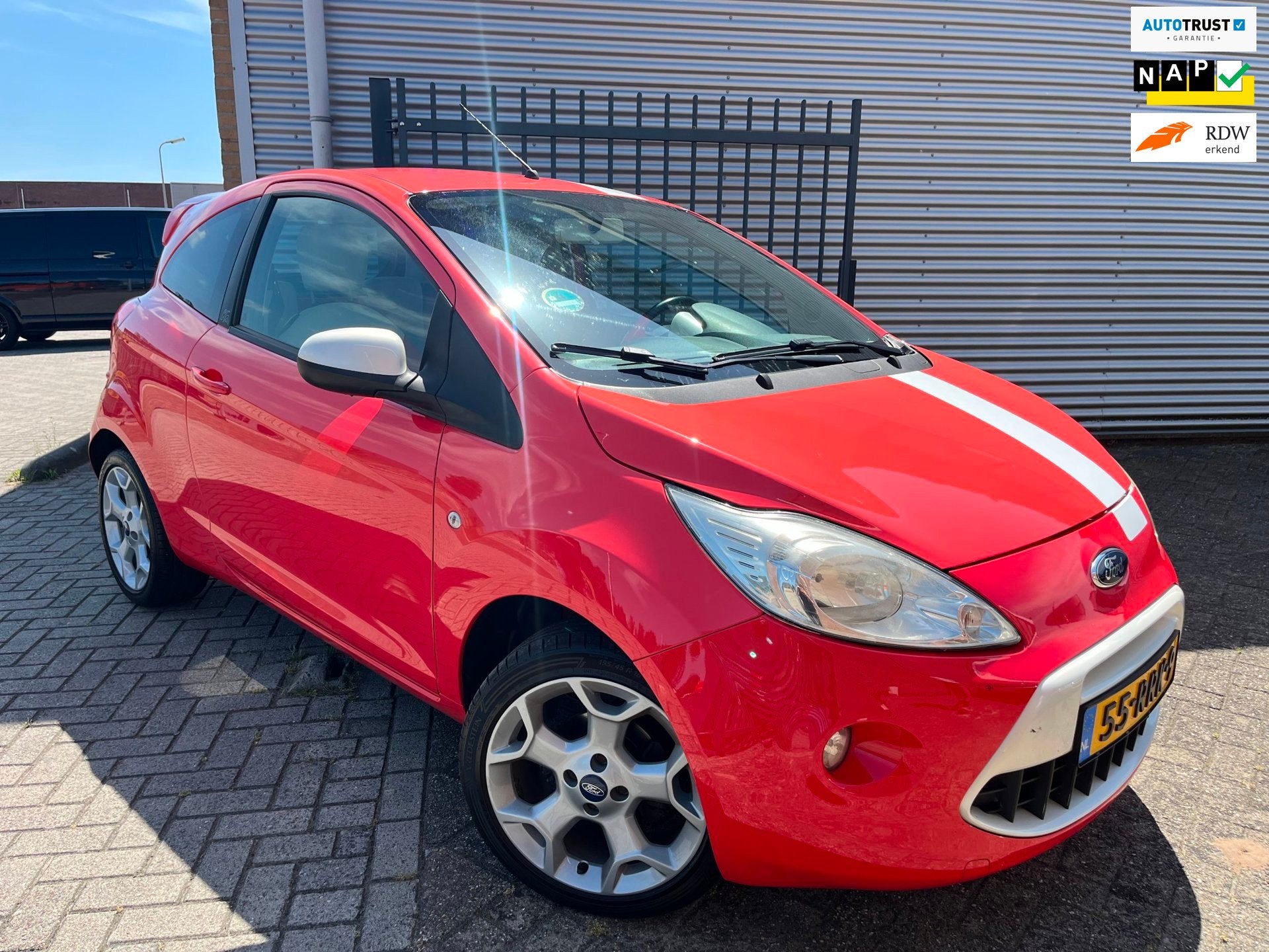 Ford Ka 1.2 Grand Prix start/stop|Airco|Nw Distrbutie|Nw APK, Auto's, Voorwielaandrijving, Euro 5, Gebruikt, 1242 cc