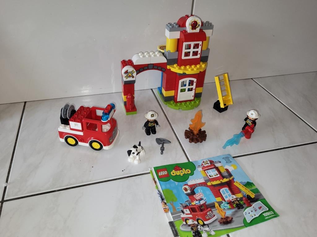 Duplo brandweer kazerne, Gebruikt, Ophalen of Verzenden, Duplo, Duplo