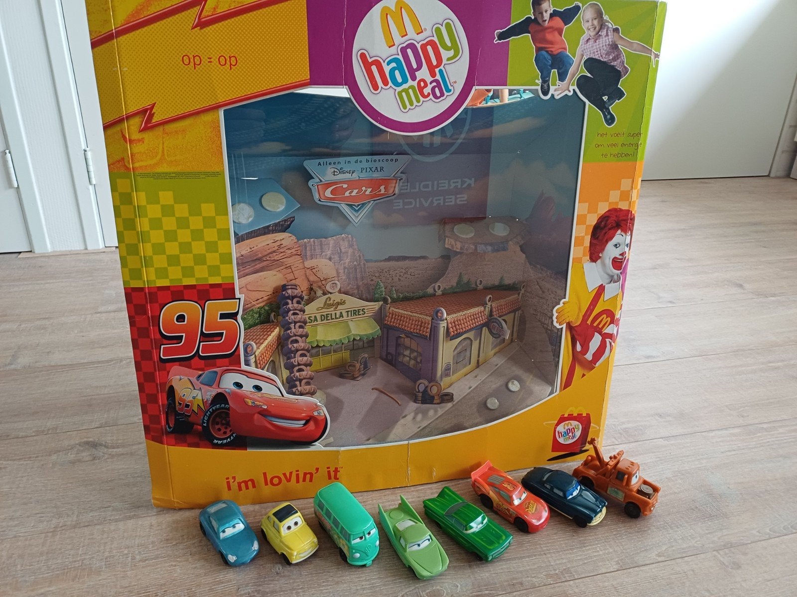 Cars Disney McDonalds, Verzamelen, Ophalen of Verzenden, Overige figuren, Zo goed als nieuw, Overige typen