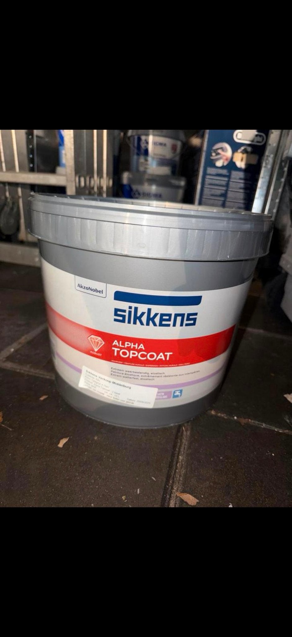 Sikkens Alpha Topcoat - Hoogwaardige Muurverf, Overige kleuren, Verzenden, Nieuw, Verf