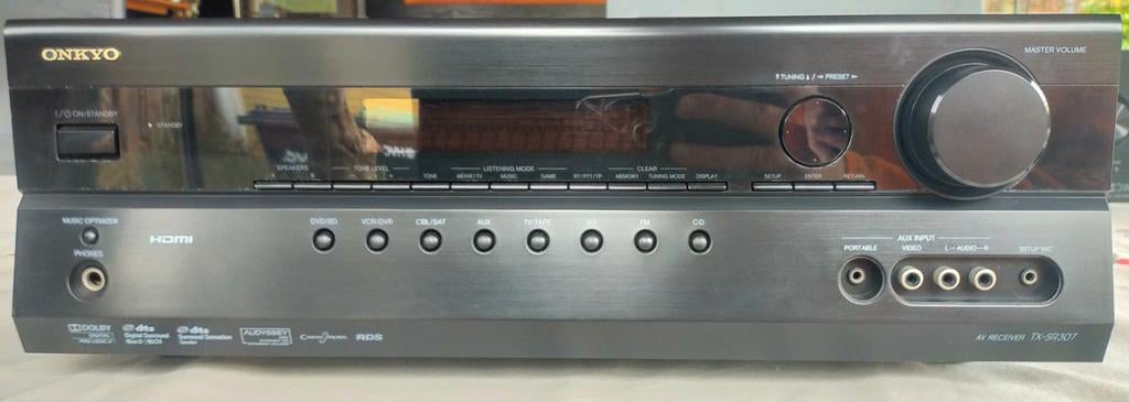 Onkyo AV Receiver TX-SR307, Ophalen, 120 watt of meer, Onkyo