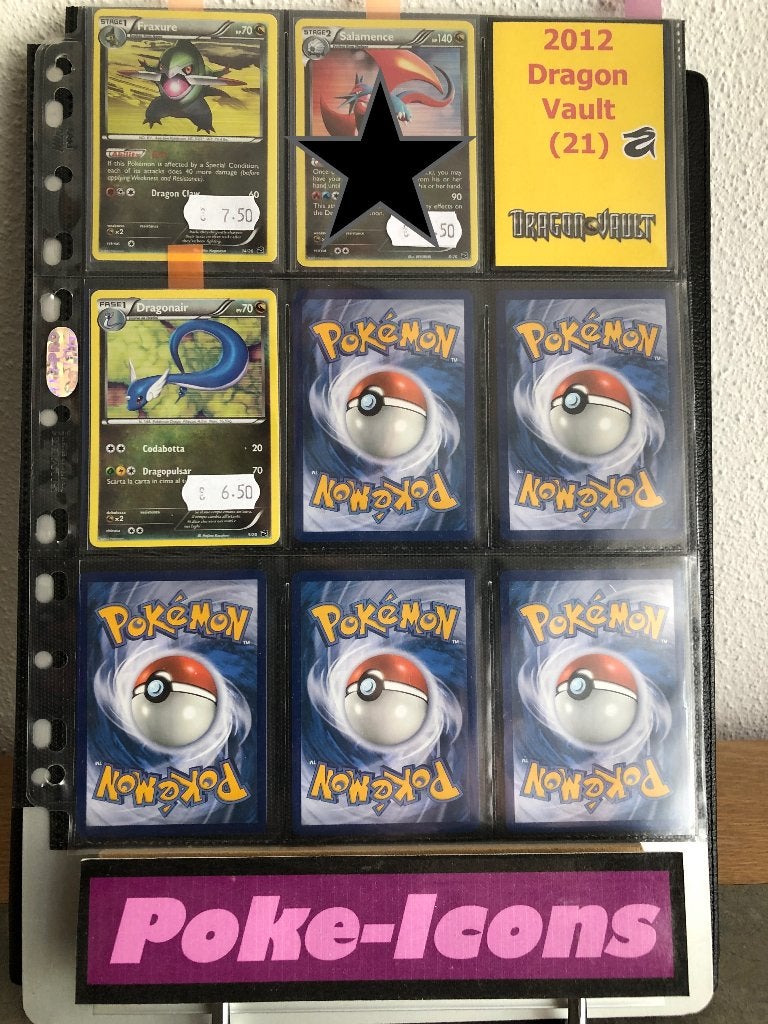 2012 20 B&W Dragon Vault (Holo's), Ophalen of Verzenden, Zo goed als nieuw, Meerdere kaarten, Foil