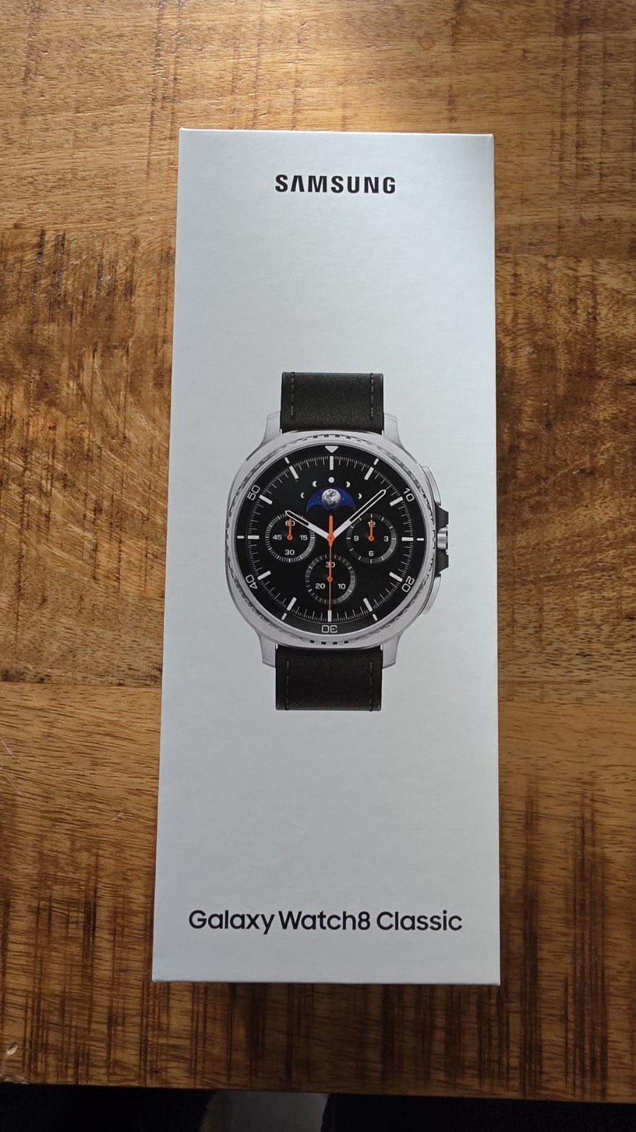 Samsung Galaxy Watch8 Classic 46mm LTE Zwart, Ophalen, Zwart, Nieuw, Stappen
