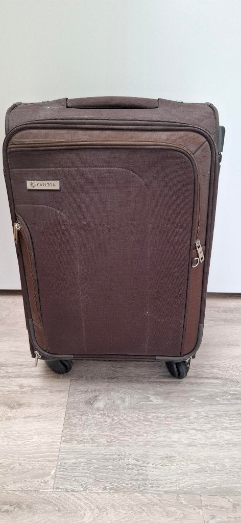 Carlton trolley, Sieraden, Tassen en Uiterlijk, Koffers, Overige materialen, 50 tot 60 cm, Zo goed als nieuw, Minder dan 35 cm