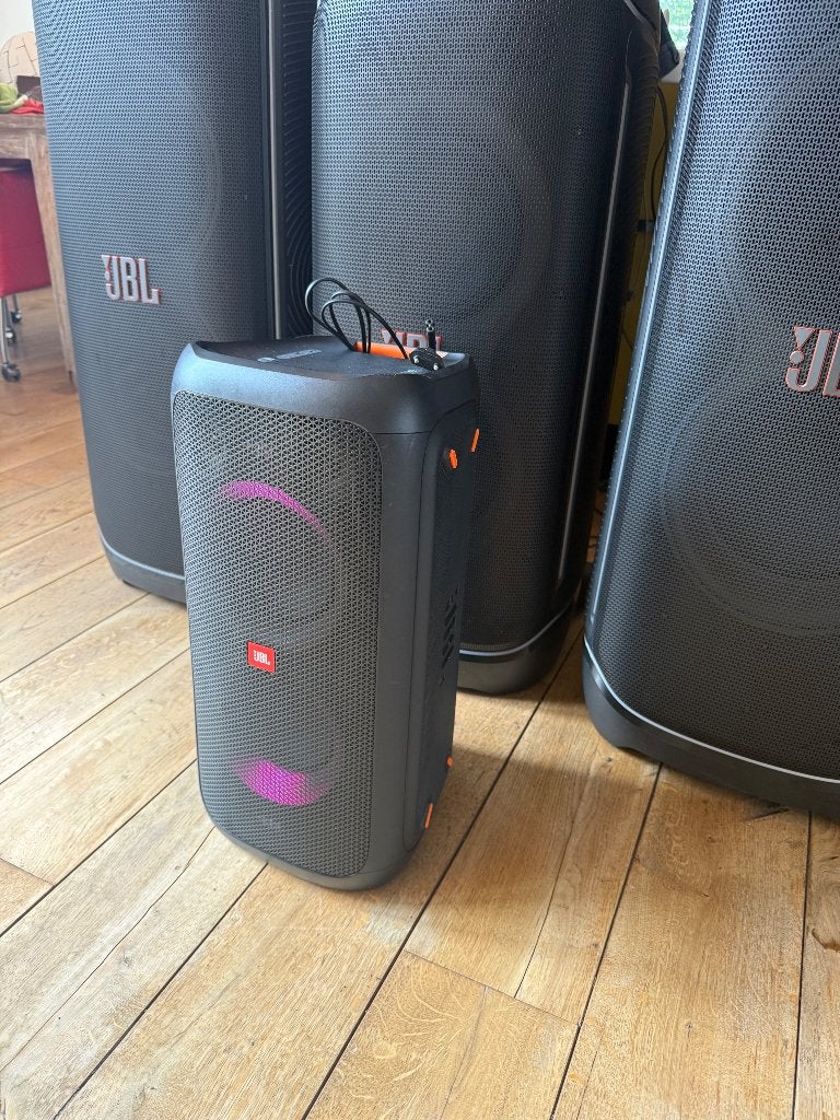 Inkoop JBL Partybox speakers & accu vervanging, Audio, Tv en Foto, Luidsprekers, Gebruikt, JBL, Bluetooth, Party speaker