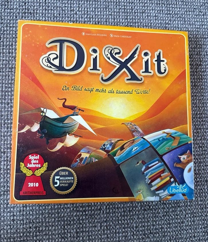 Dixit Bordspel - Een beeld zegt meer dan duizend woorden!, Drie of vier spelers, Ophalen of Verzenden, Gebruikt