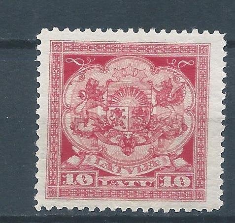 C734 - Baltische staten – Letland – MiNr 113 (ongebruikt), Ophalen of Verzenden, Overige landen, Postfris
