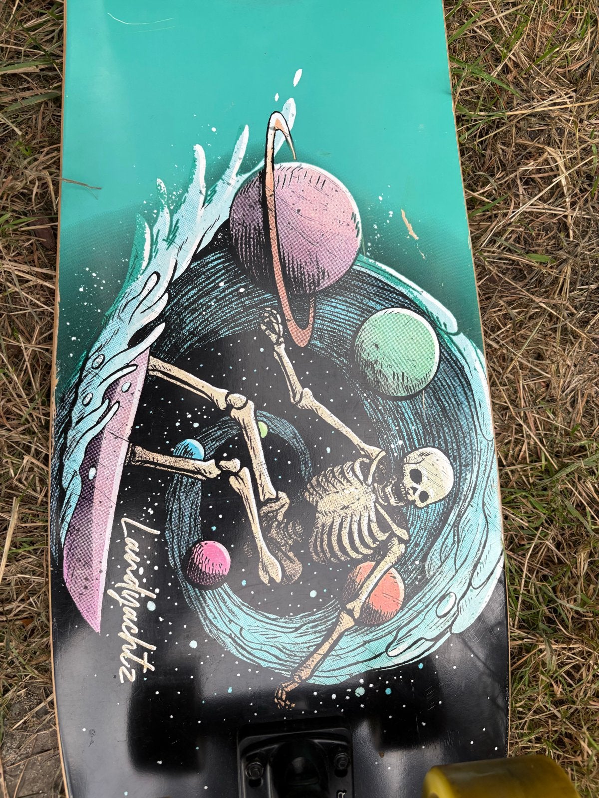 Landyachtz Skeleton SurfSkate Skateboard, Sport en Fitness, Ophalen of Verzenden, Gebruikt, Skateboard, Longboard