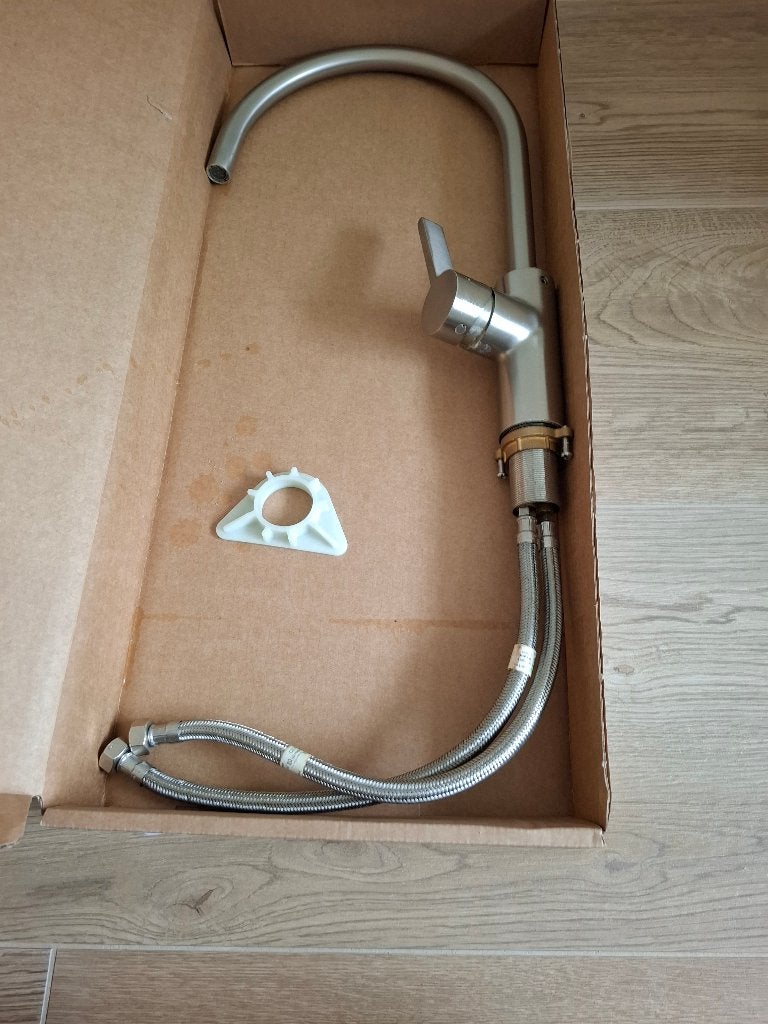 Job Xeno keukenmengkraan, Doe-het-zelf en Verbouw, Sanitair, Ophalen, Gebruikt, Rvs, Kraan