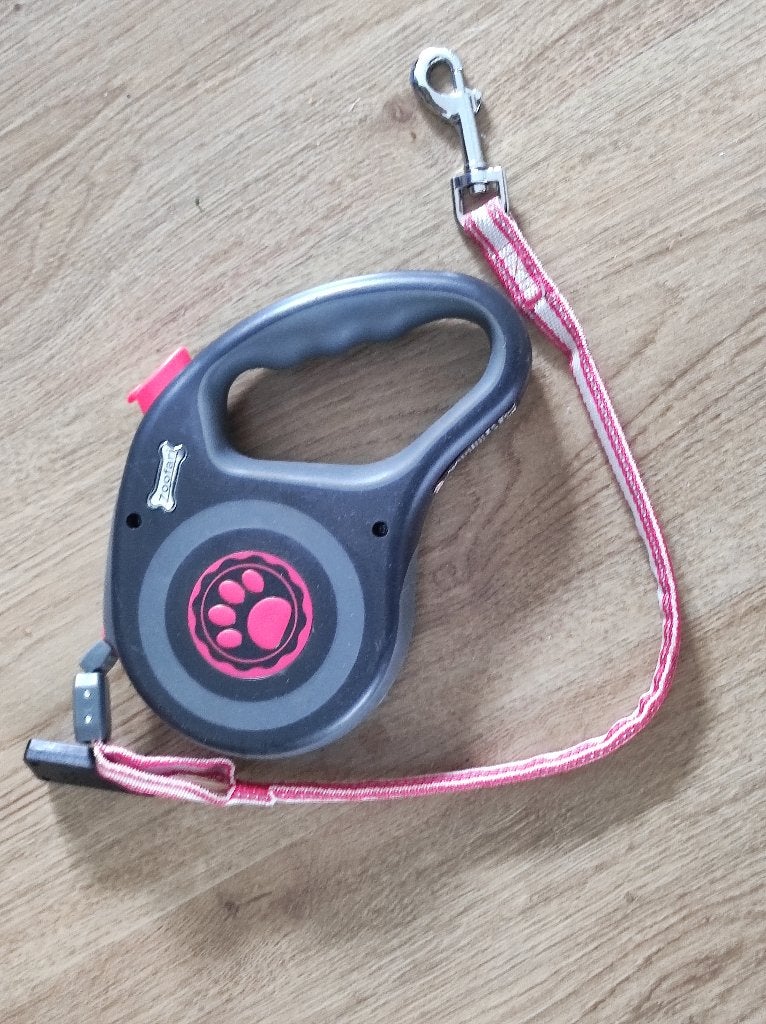 Hondenriem met verlichting, Ophalen of Verzenden, Gebruikt, Hondenriem