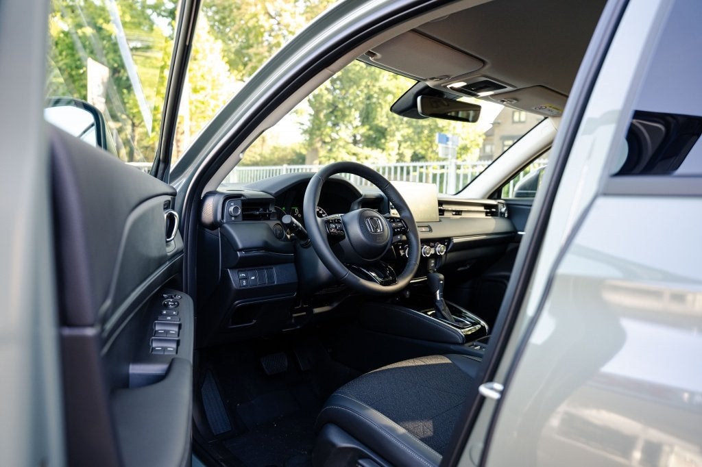 HONDA HR-V HONDA HR-V 1.5 Advance Full Hybrid | Sage Green P, Auto's, Automaat, Metallic lak, Zwart, Leder en Stof