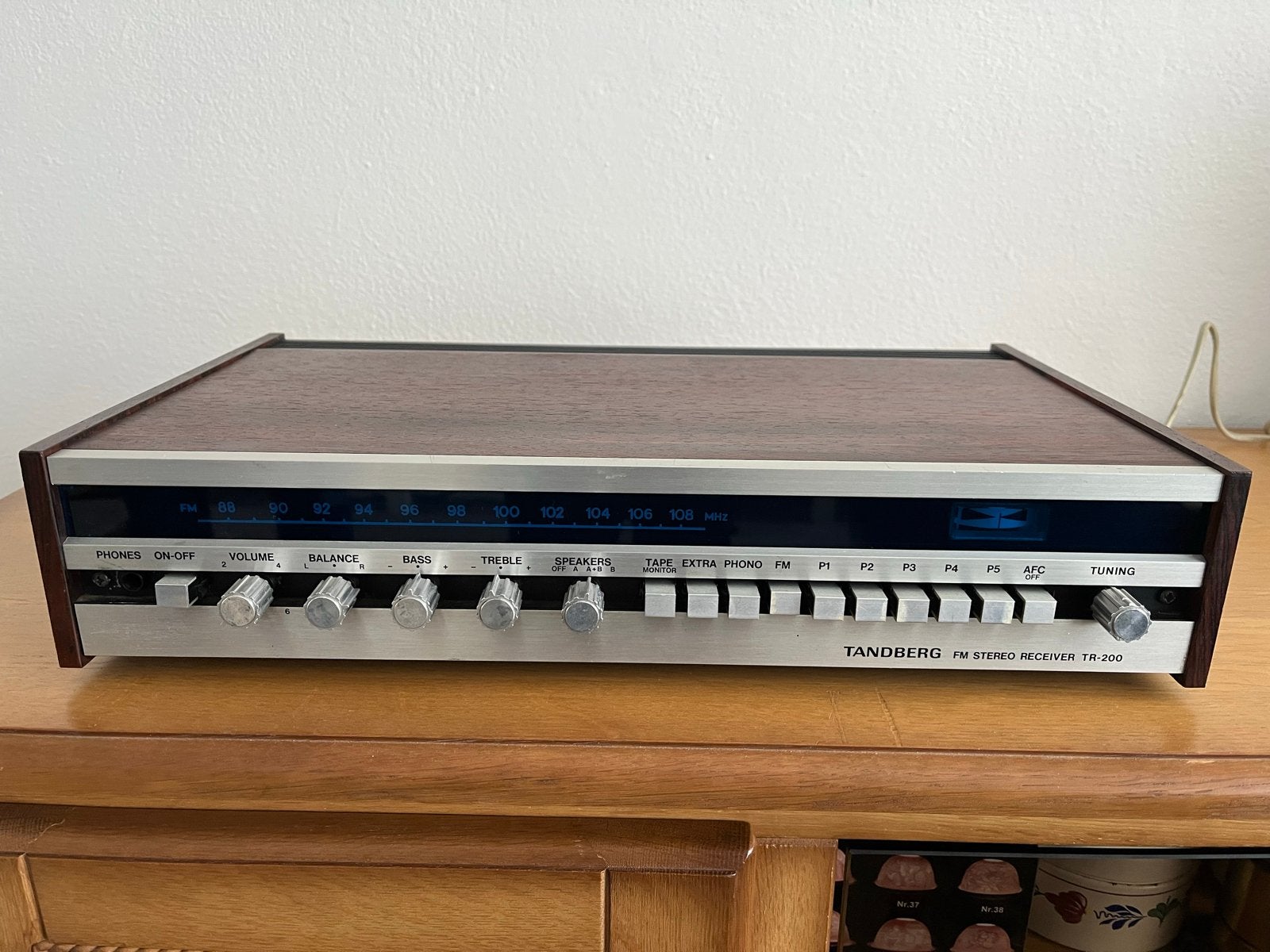 Tandberg TR-200 FM Stereo Receiver - Vintage Audio, Ophalen, Zo goed als nieuw, Overige merken