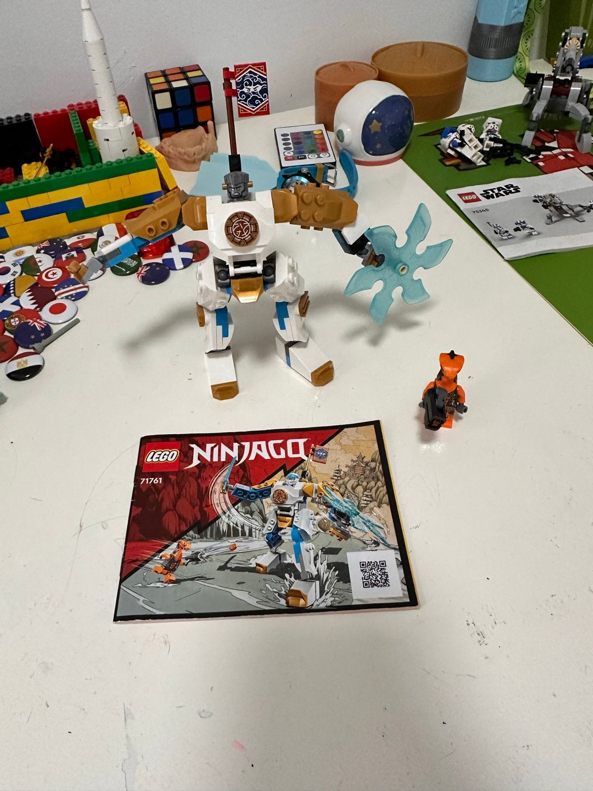 Lego Ninjago Jay's Electro Mech 71761 met minifiguur, Gebruikt, Lego, Ophalen of Verzenden, Compleet