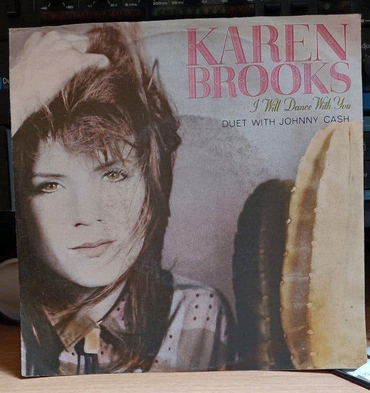 Karen Brooks and Johnny Cash - I will dance with you, Cd's en Dvd's, Gebruikt, 7 inch, Pop, Fotohoes