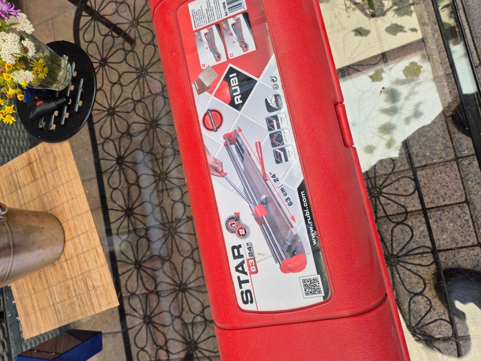 Rubi Star 63 N tegelzaagmachine met koffer, Overige typen, Ophalen of Verzenden, Zo goed als nieuw, Minder dan 5 m²
