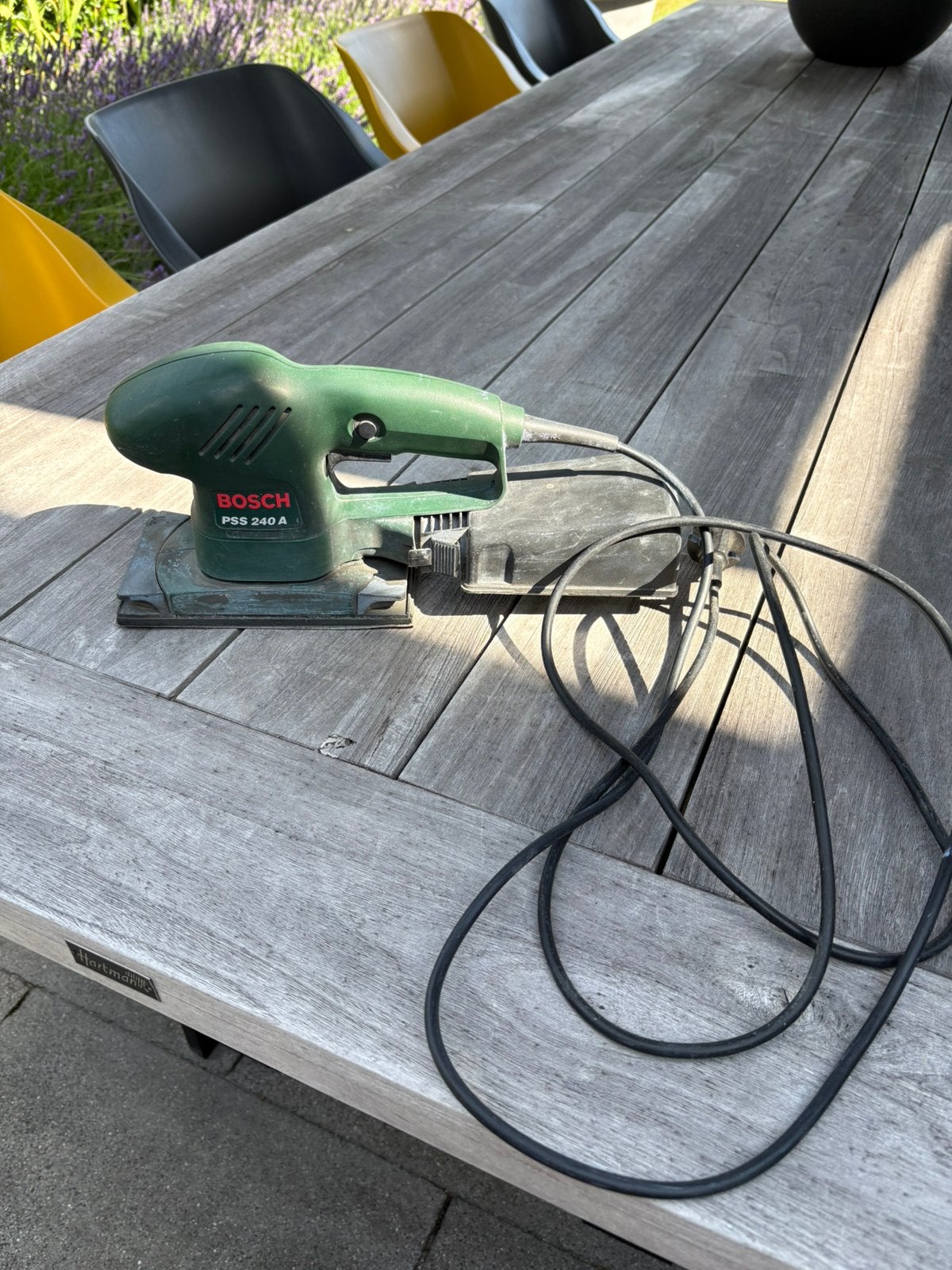 Bosch PSS 240A vlakschuurmachine, Ophalen, Gebruikt, Minder dan 600 watt, Vlakschuurmachine