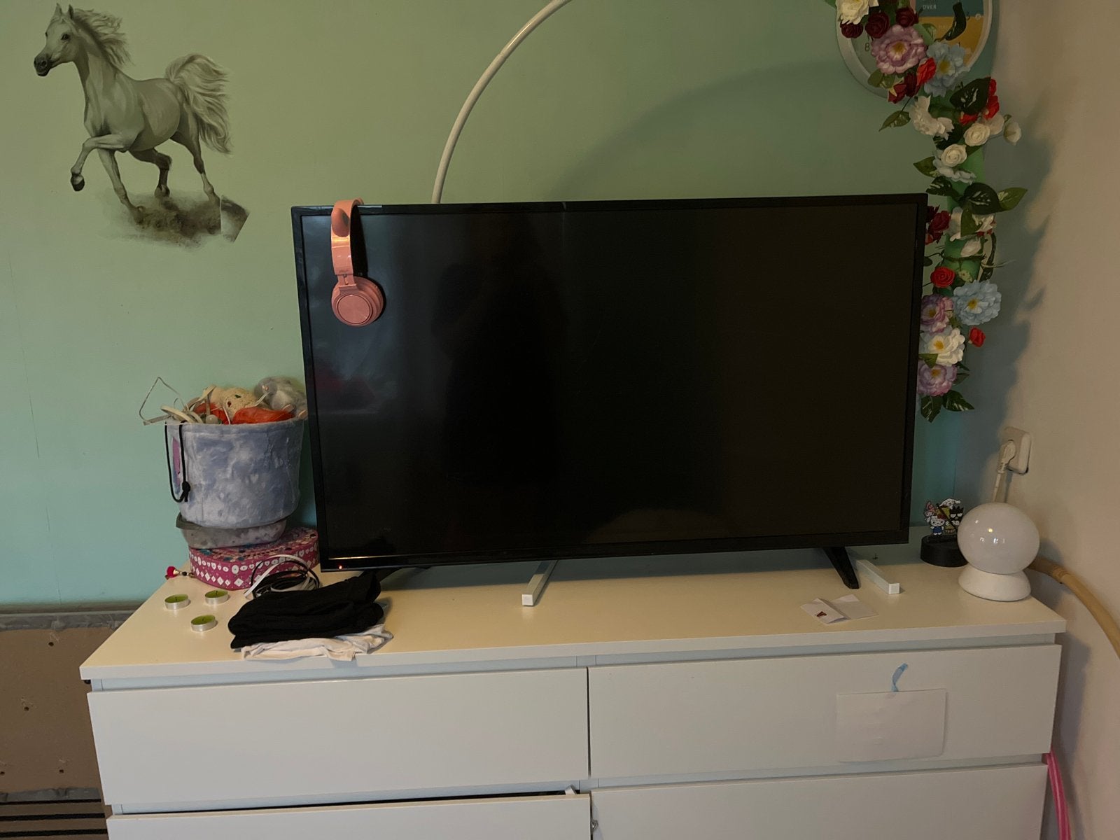 TV met dongel en night vision - Klein prijsje!, Audio, Tv en Foto, Gebruikt, 50 Hz, 100 cm of meer, Ophalen